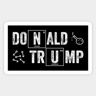 Donald Trump - Distressed cience Magnet